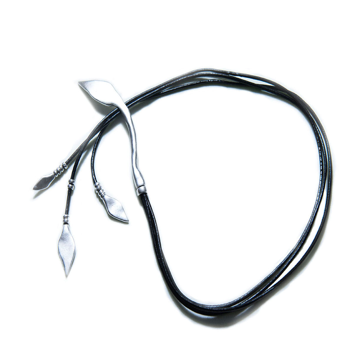 TN2015-4 BLACK SWAN NECKLACE
