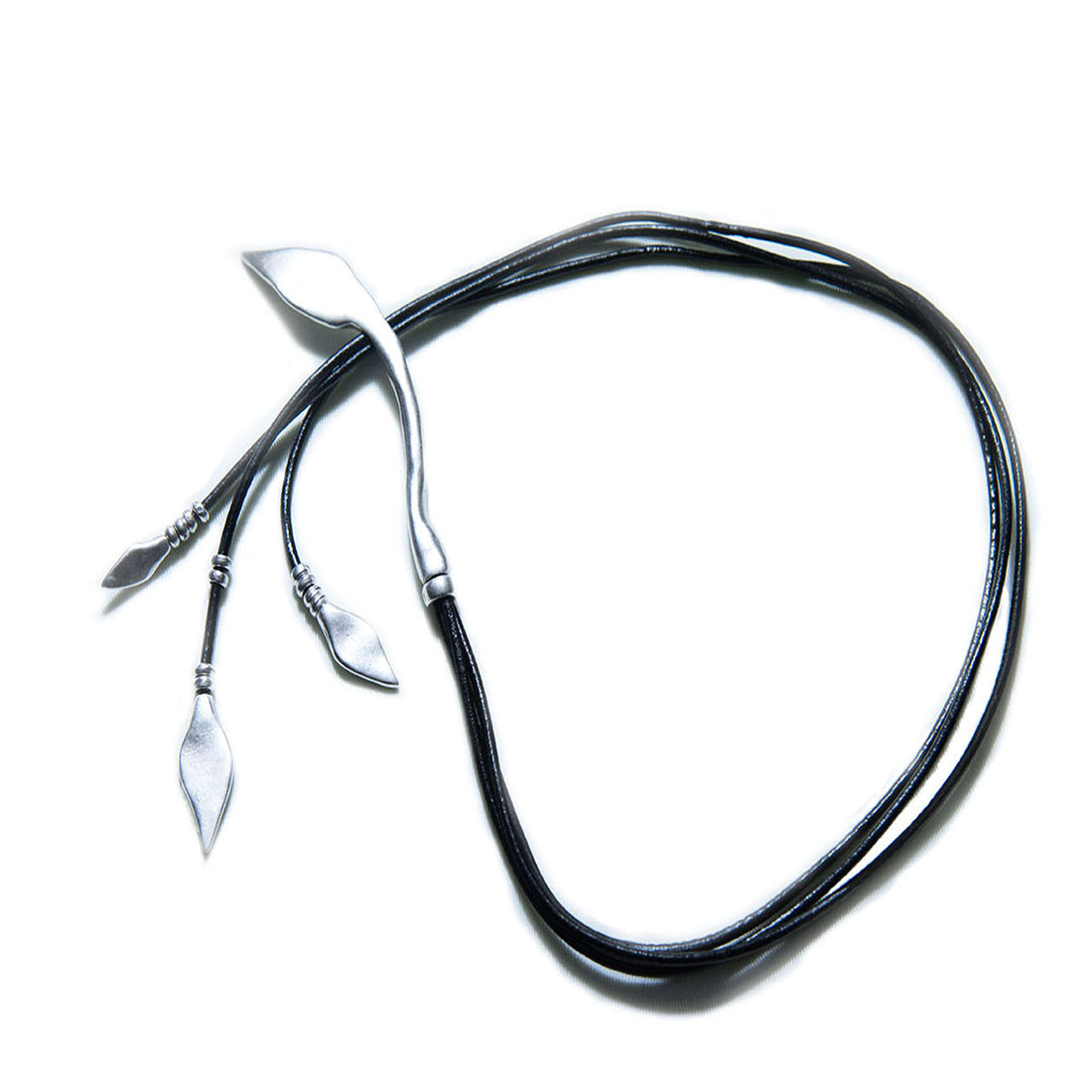 TN2015-4 BLACK SWAN NECKLACE