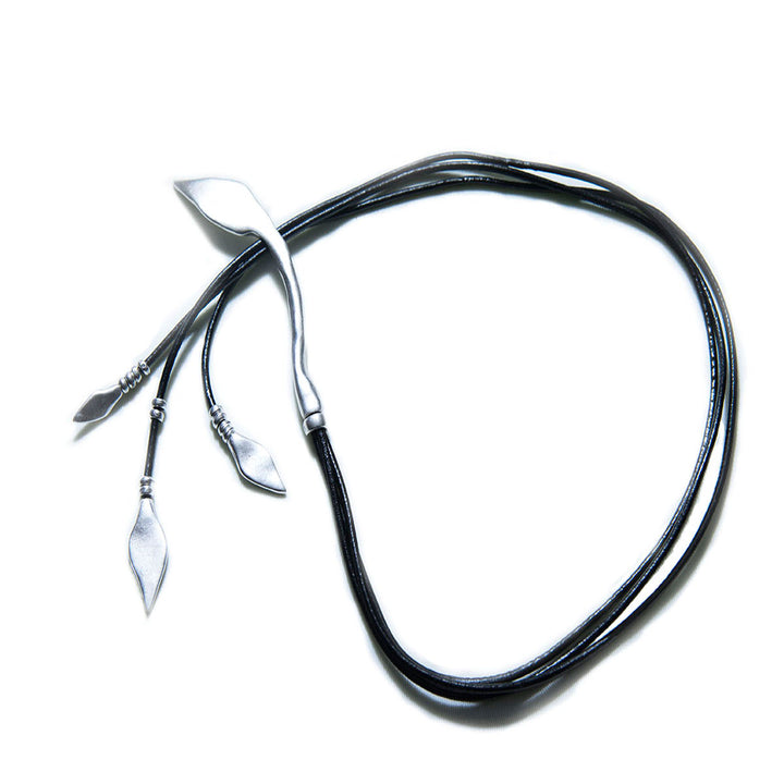 TN2015-4 BLACK SWAN NECKLACE