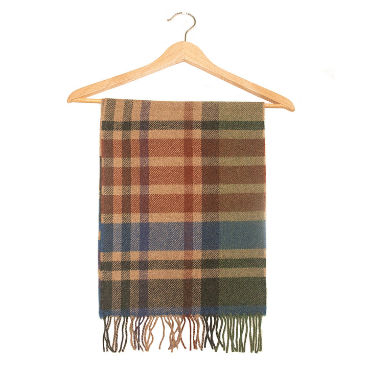 4326/A1 Beige Lambs Wool Scarf
