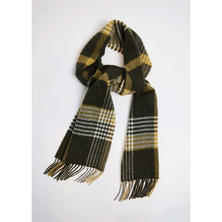 4391/A1 Black Lemmon Lambs Wool Scarf