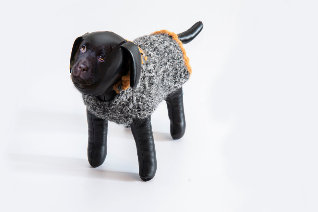DOGS002 Diamond Alpaca Dog Sweater