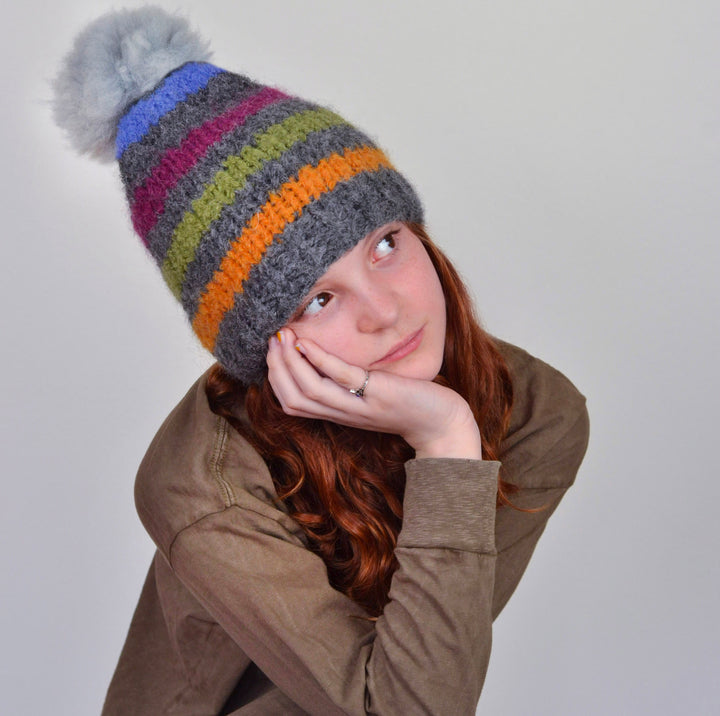 BKH005 Rainbow Hat