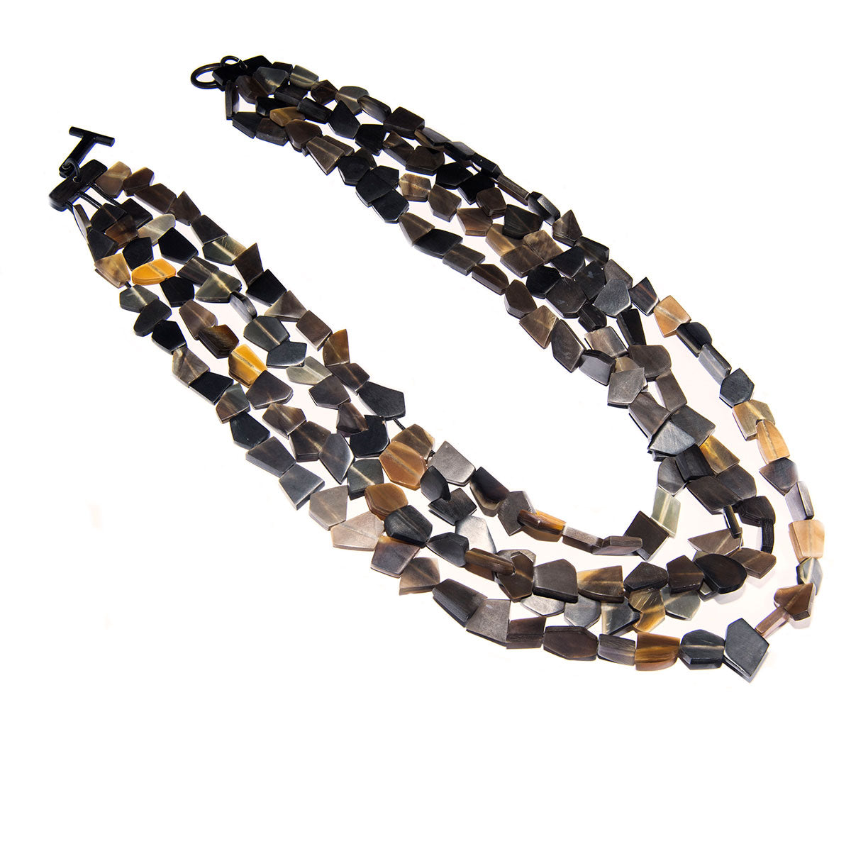Q11324 Water Buffalo Horn Necklace
