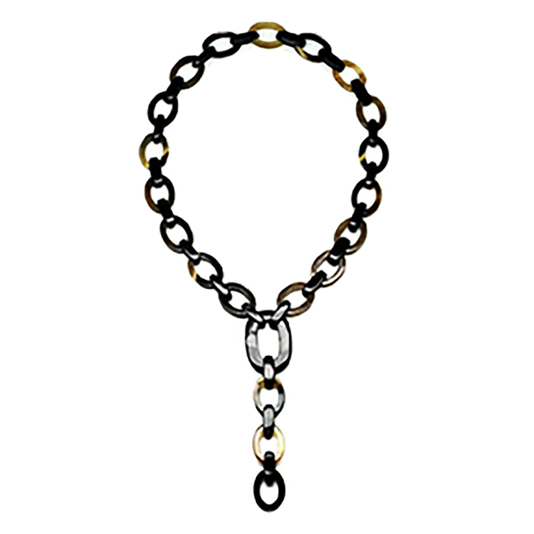 Q11706 Water Buffalo Horn Necklace