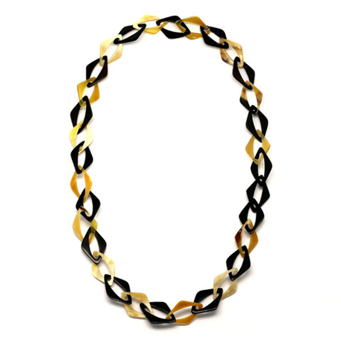 Q4357 Water Buffalo Horn Necklace