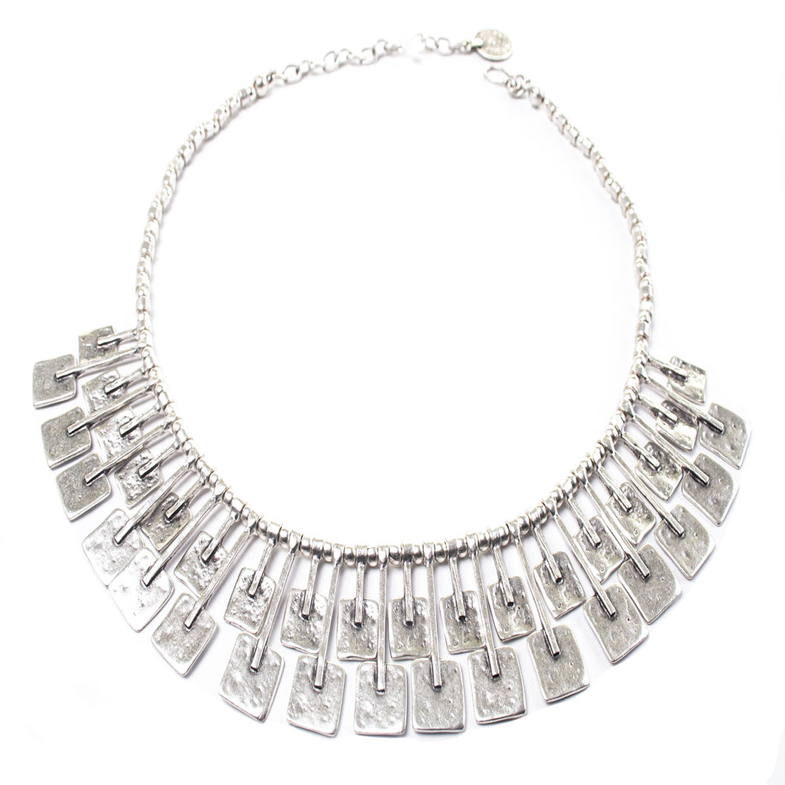 A11 CLUSTER OF SQUARES NECKLACE