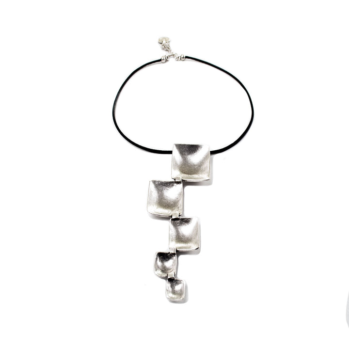 A30 STACK OF SQUARES NECKLACE