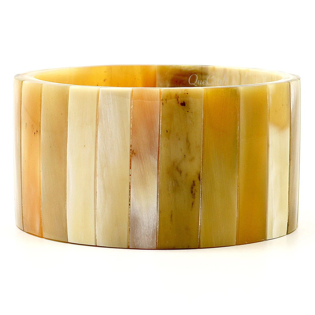 BKB033 Unpolished Horn Flex Bracelet Horn