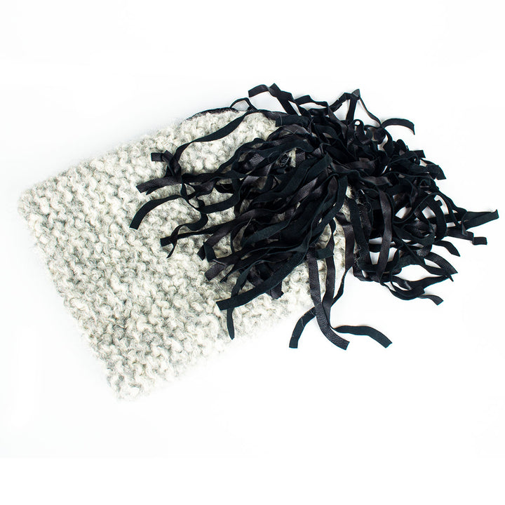 BKH004 Hat with Leather Tassels
