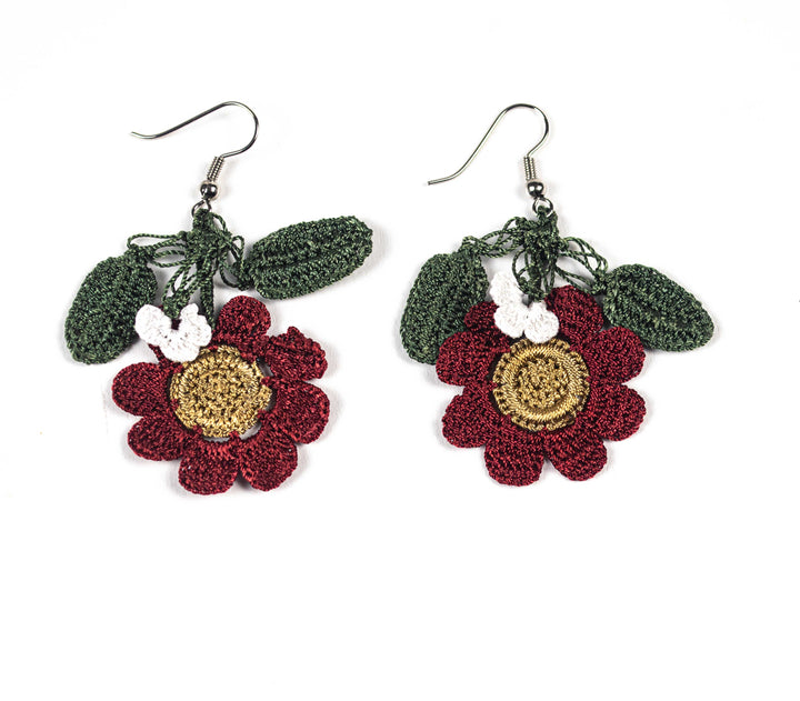 FCE068 Flowers Earrings