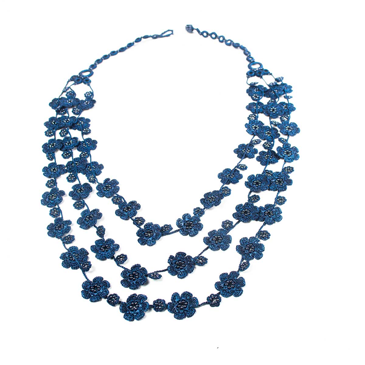 FCN056 Pansies Necklace