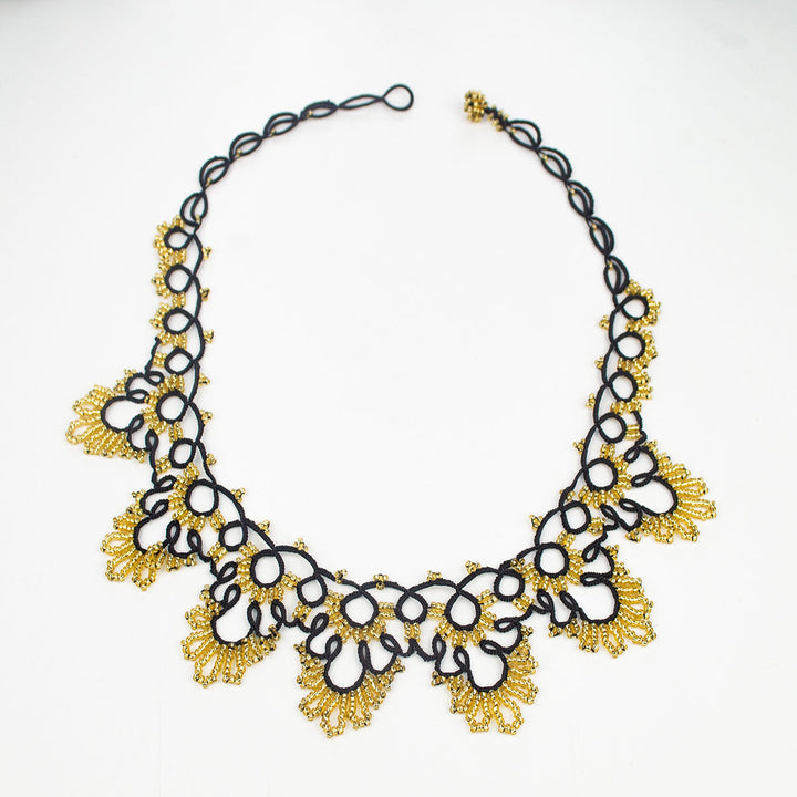 FCN059 Silk Necklace