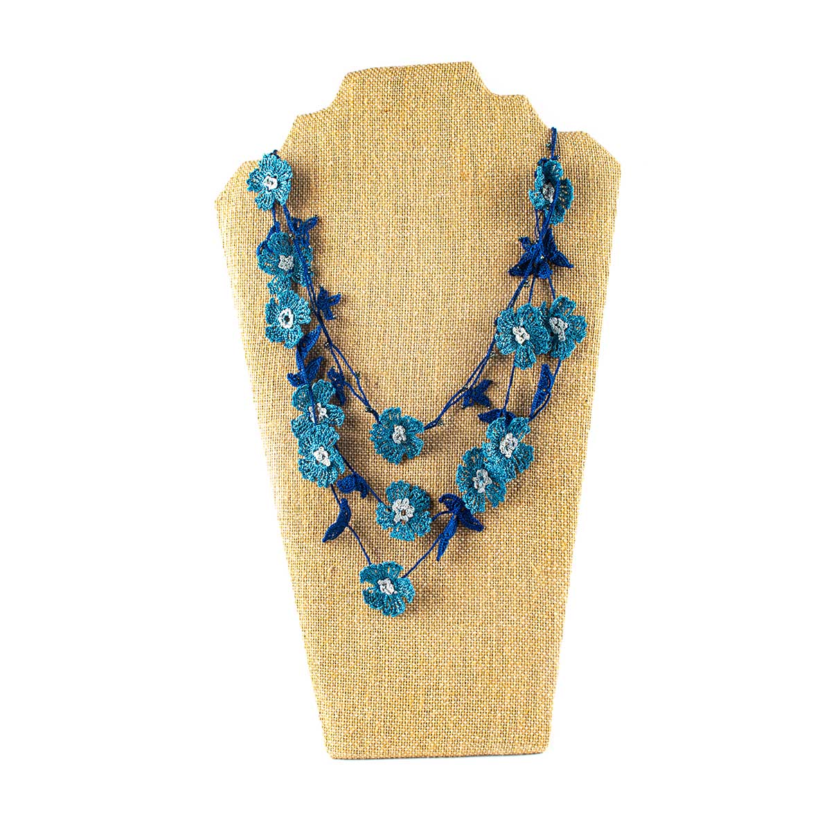 FCN070 Bouquet of Flowers Necklace