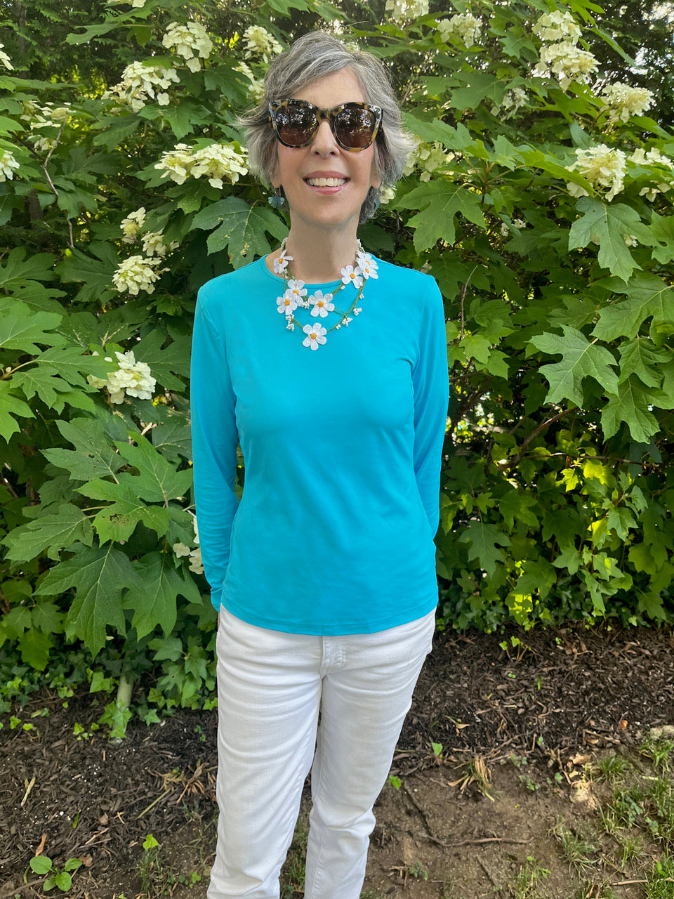 FCO001 Daisy Oya Scarf Necklace
