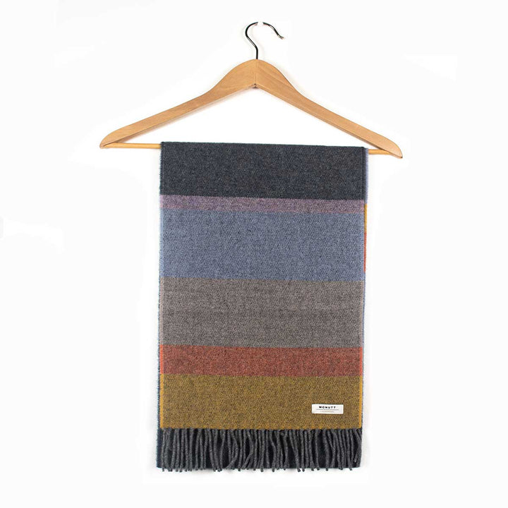 Grey Citrus Lambs Wool Scarf