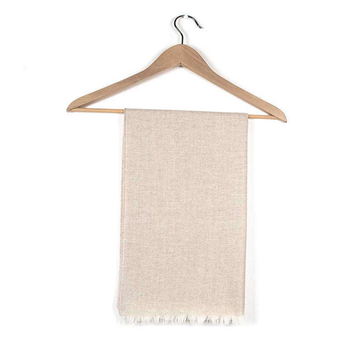 Natural Mix Cashmere Scarf