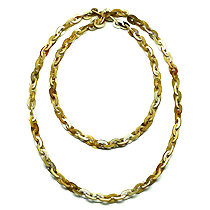 Q11912 Water Buffalo Horn Necklace