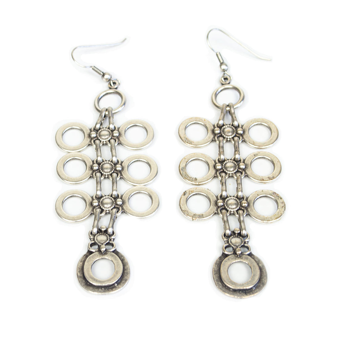 SLVR4749 LONG Y EARRING