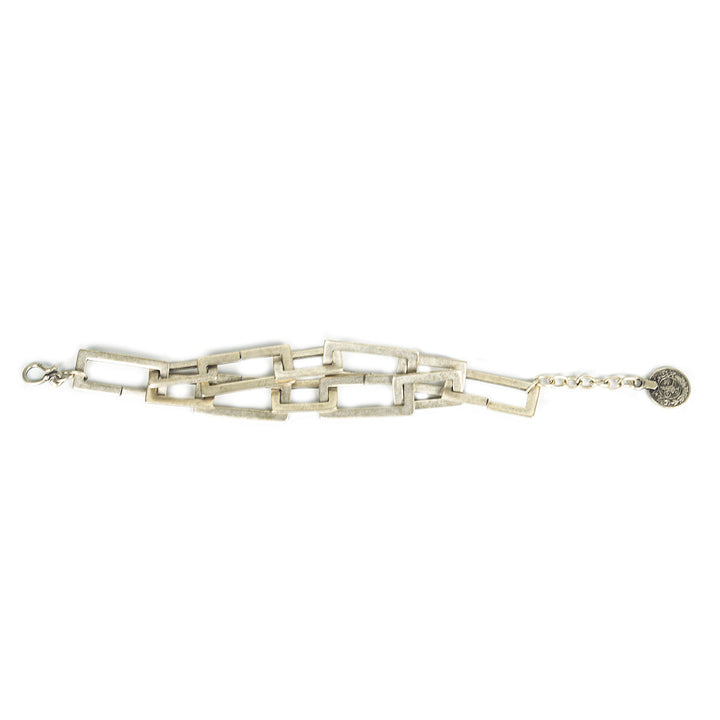 TB2616 RECTANGLE CHAIN  BRACELET