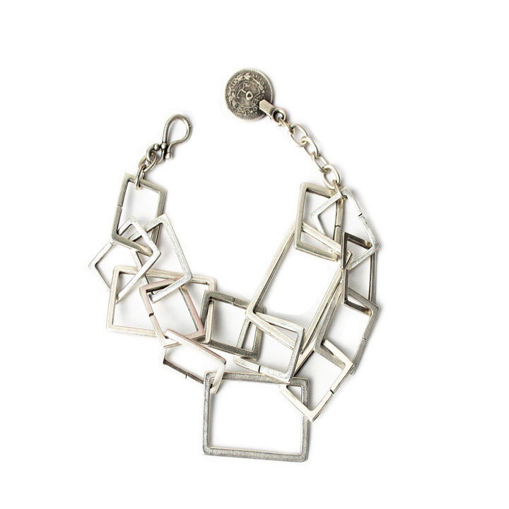 TB2617 CHAIN OF SMALL BOXES BRACELET
