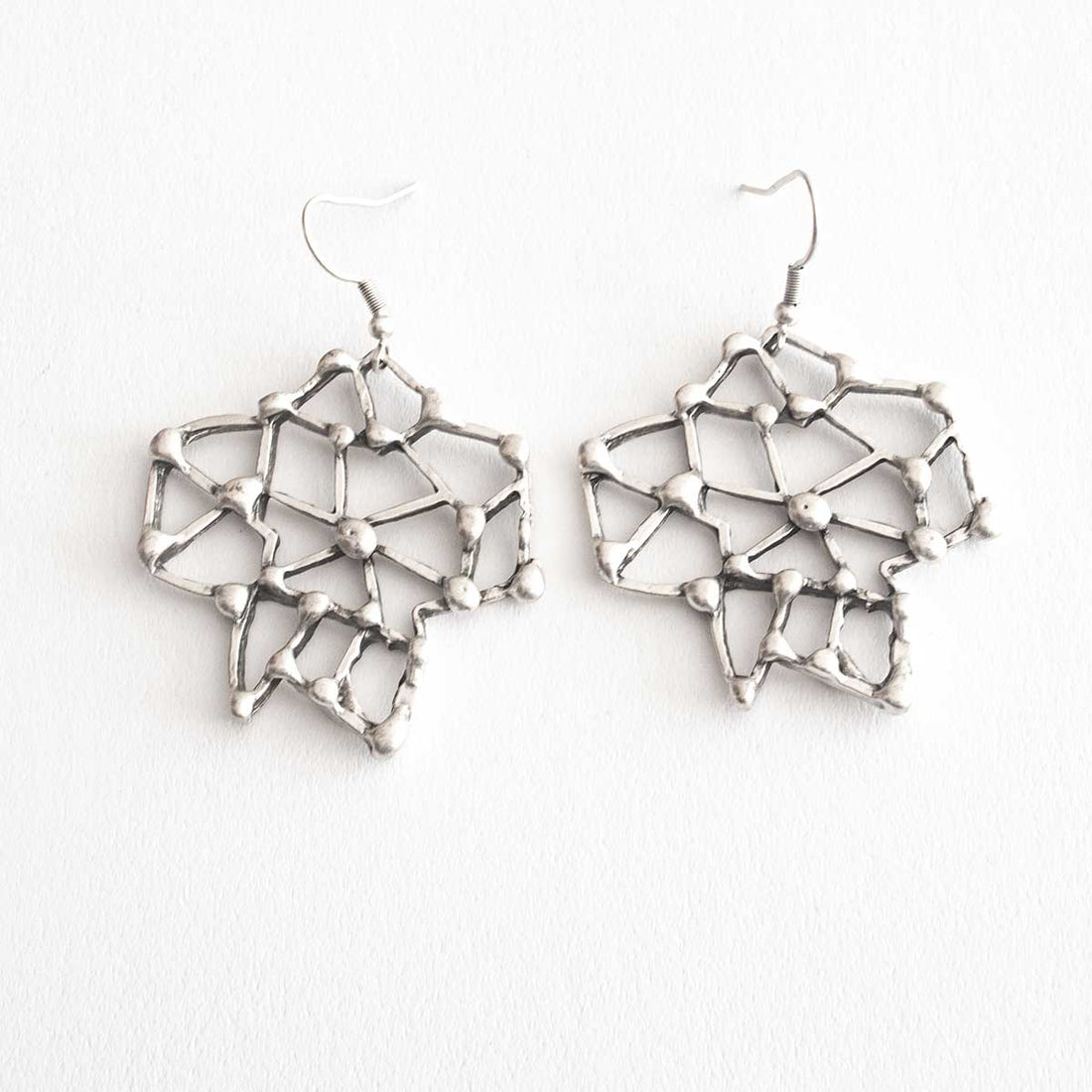 TE4614 SNOW FLAKE EARRING