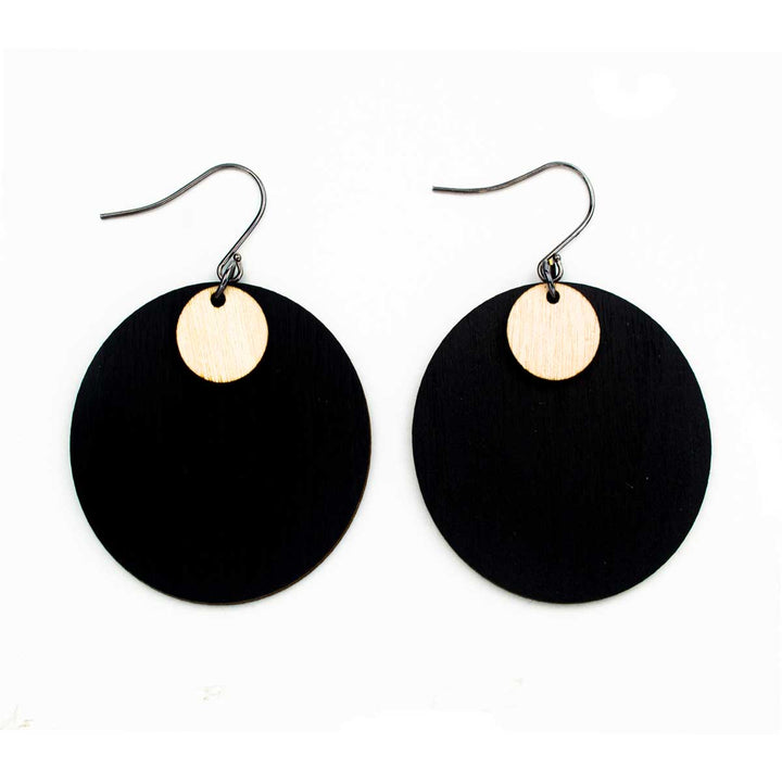 WE23 DOT ON A CIRCLE EARRING