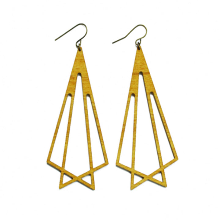 WE04 INTRICATE TRIANGLES EARRING