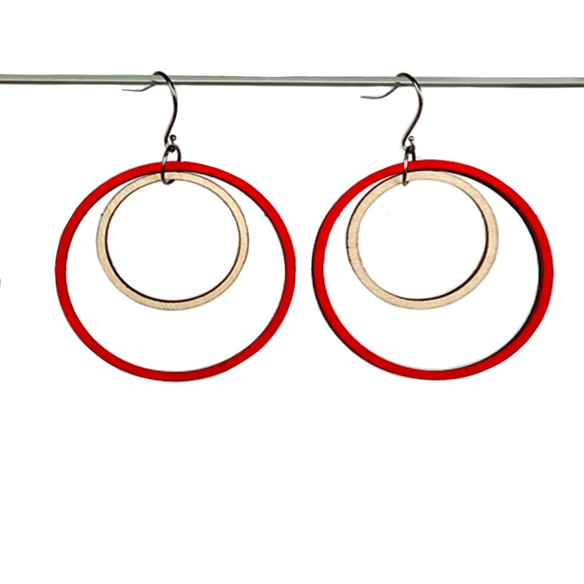 WE05 INTRACET CIRCLES  EARRINGS