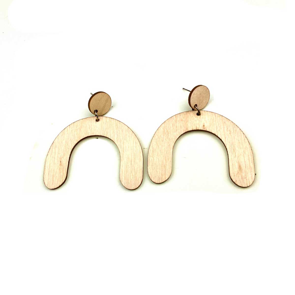 WE11 HANGING ARCHES  EARRING