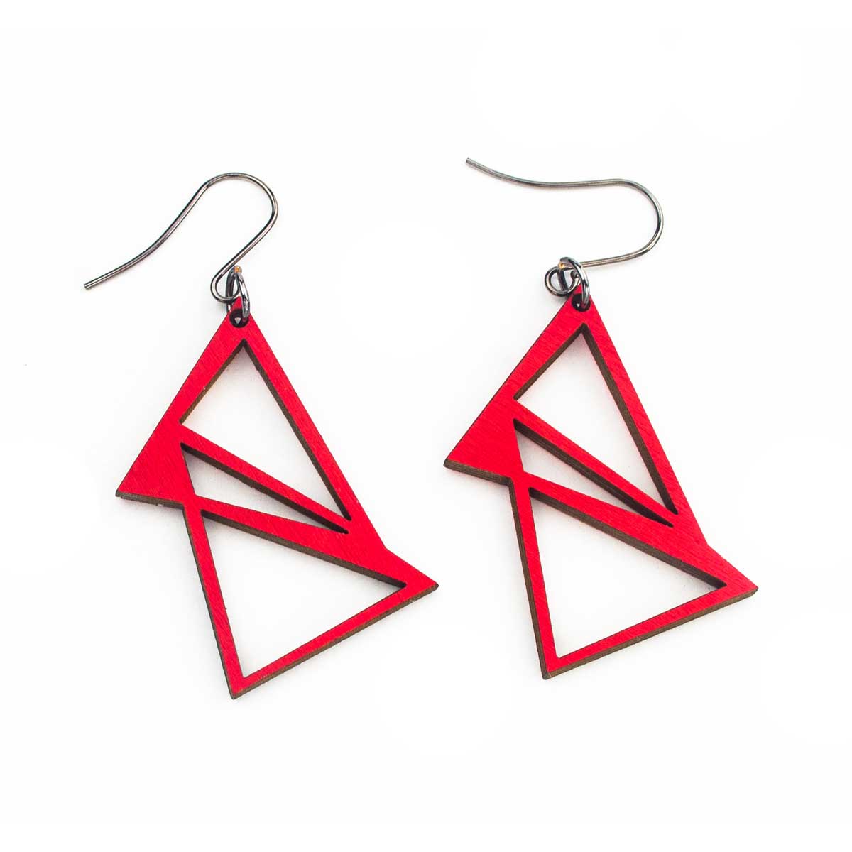 WE021 TRIANGLES EARRING